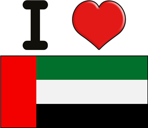 I Love United Arab Emirates