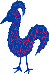 Funky cockerel