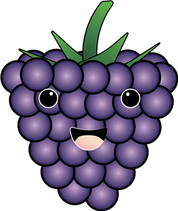 Cute Blackberry Face