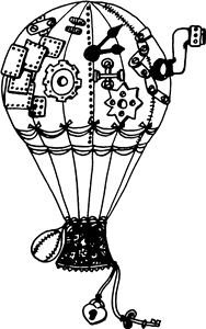 Steampunk Hot Air Balloon
