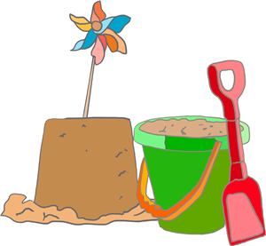 Bucket, Spade sand castle 