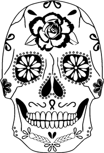 Day Of The Dead Skull