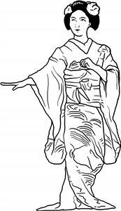 Dancing Geisha
