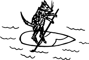 Paddle Board Mouse