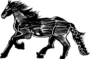 Galloping Horse