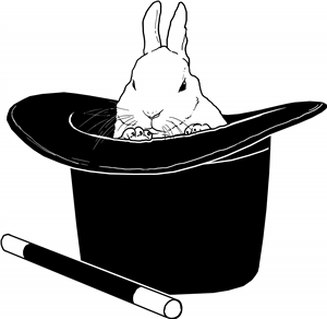Magic Rabbit In Hat