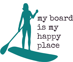 Paddle Boarding Silhouette 