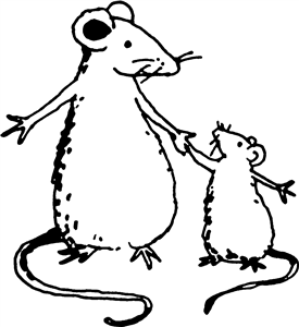 Rat Mother & Child