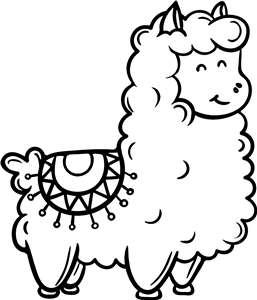 Happy Llama