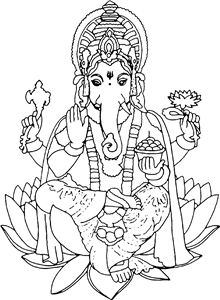 Hindu God Ganesh