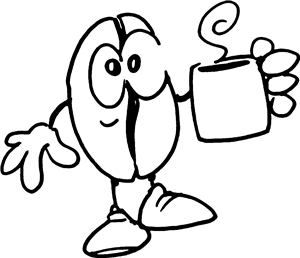 Coffee Bean Character