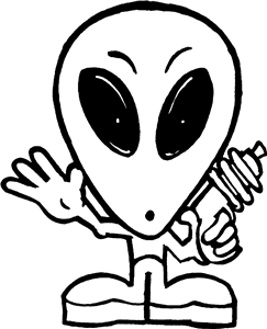 Shocked Alien