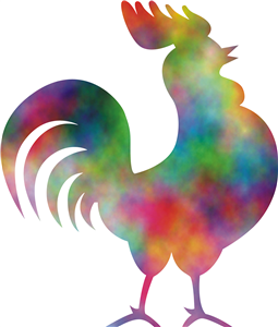 Colourful Rooster