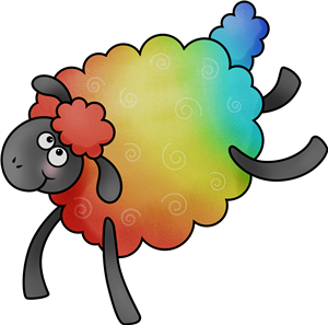 Rainbow Sheep