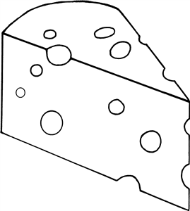 Swiss Cheese Wedge