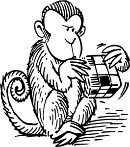Monkey & Toy