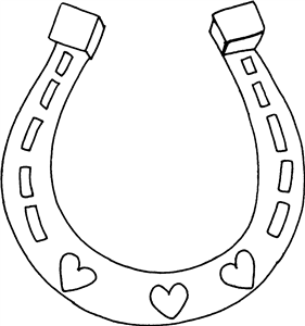 Heart Horse Shoe