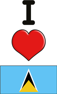I Love Saint Lucia