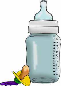 Baby Bottle & Dummy