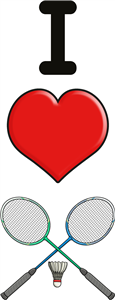 I Love Badminton