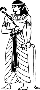 Egyptian Pharaoh Man