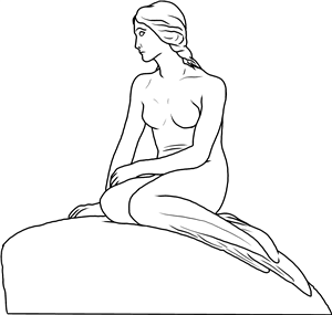 Little Mermaid Statue