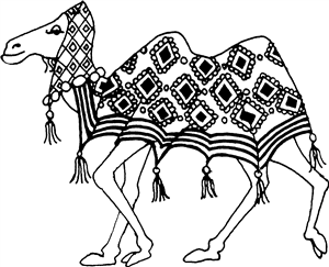Decorated Camel