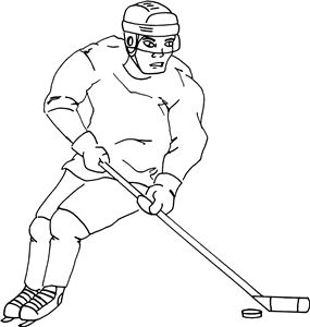 Ice Hockey Player