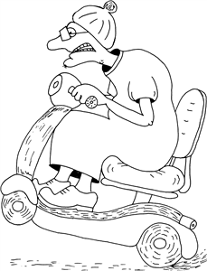 Mobility Scooter Woman