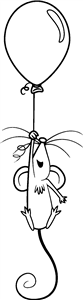 Mouse With Balloon