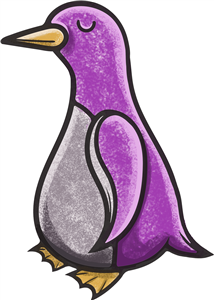 Purple Penguin