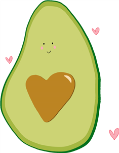 Heart Avocado