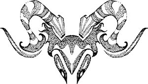 Aries Ram Head