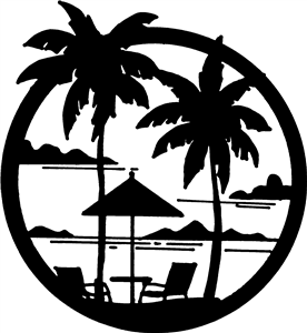 Tropical Beach Motif