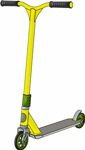 Yellow Scooter