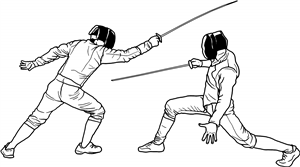 Fencing Lunge