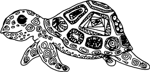 Decorated Turtle