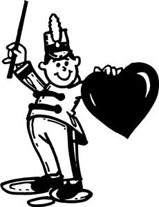 Brass Band Man With Heart