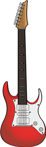 Red Electric Guitar