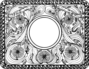 Art Nouveau Frame